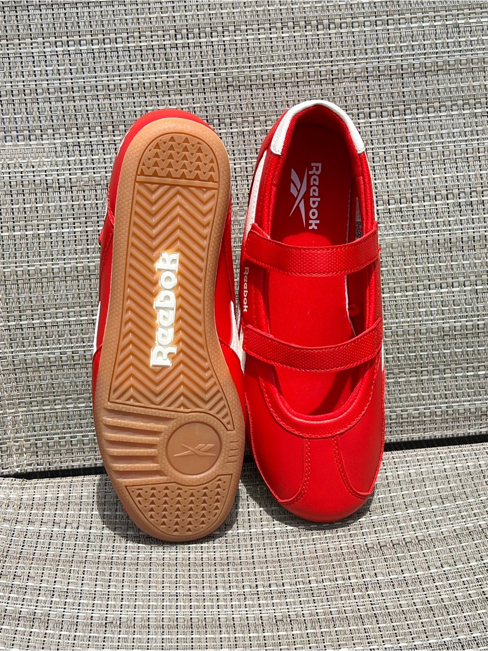 Reebok Women’s Red Mary Jane Sneakers